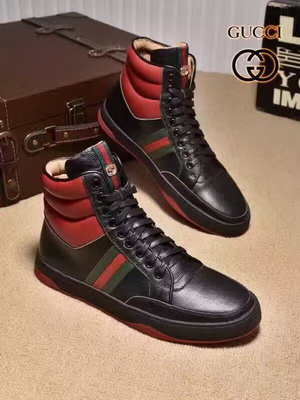 Gucci High-Top Fashion Men Shoes_031